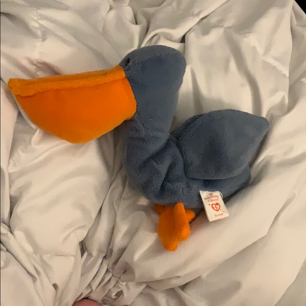 Scoop beanie baby